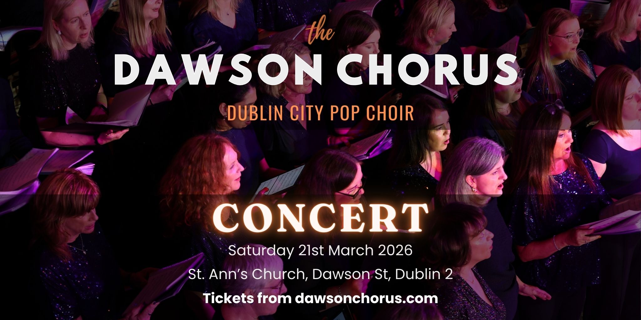 Dawson Chorus Concert 21st March 2026
